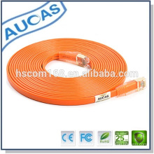 Bon prix 10/100 / 1000M cat6 utp ou cat5e utp cable fiber optic utp arange patch cord